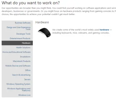 how to get a job in microsoft