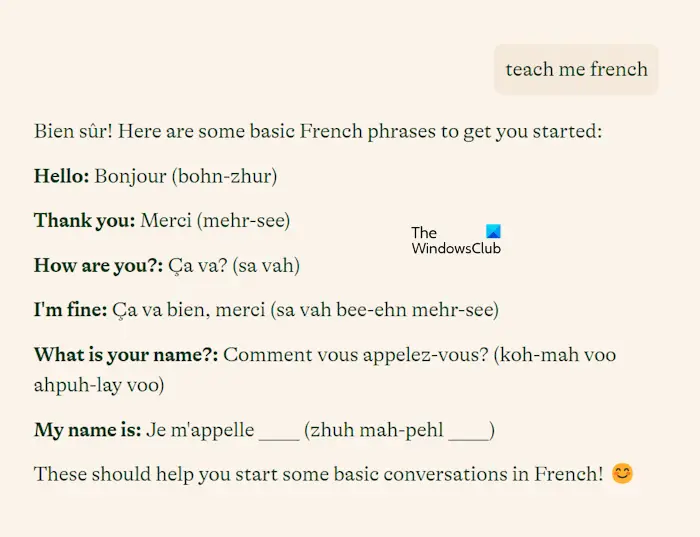 Learn languages with Pi AI